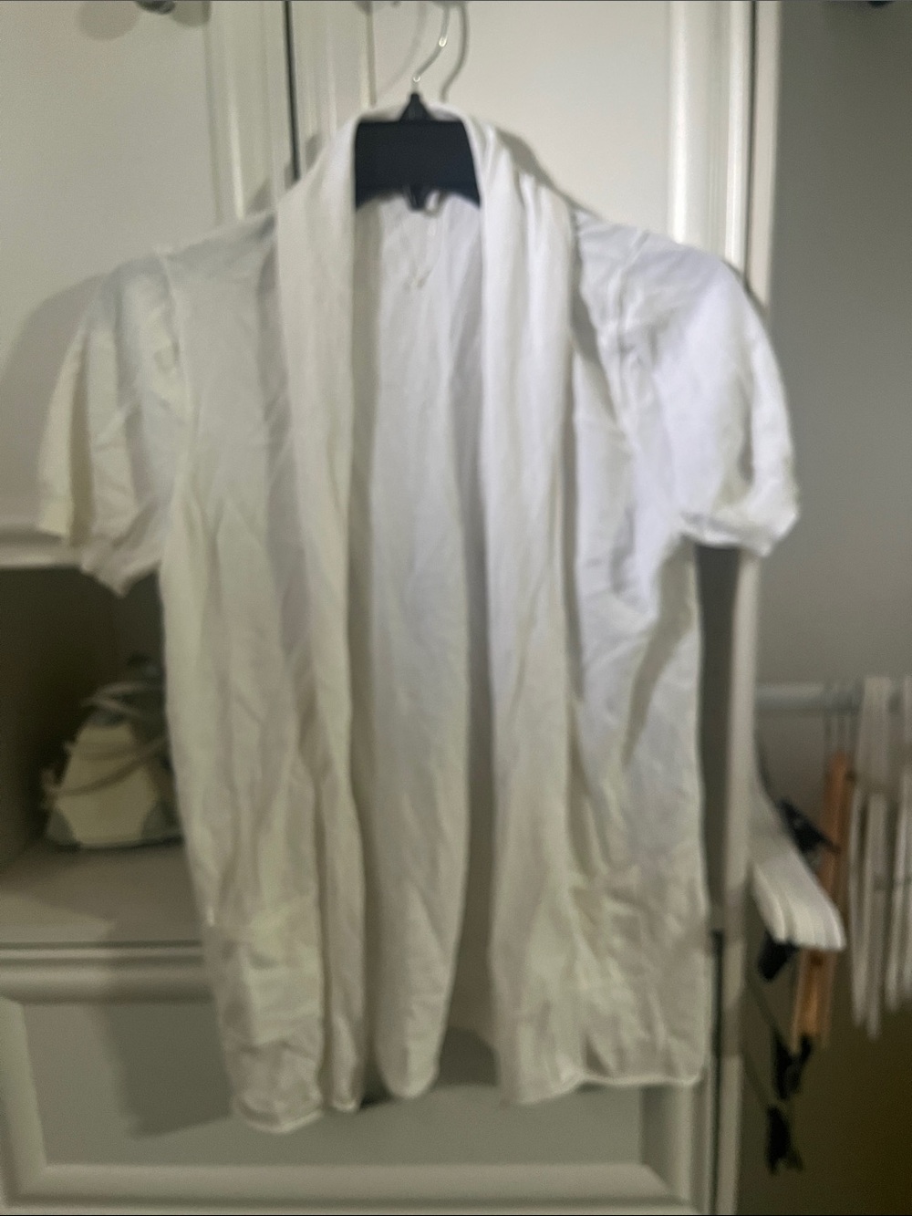 J. Crew White Off-the-Shoulder Sweater